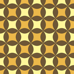 Retro Overlap Patterns vector image