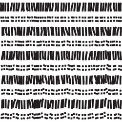 Abstract Dotted and Dashed Pattern vector image