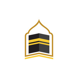 kaaba icon vector