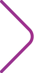Gradient right arrow icon with white background vector