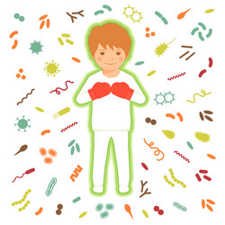 kid immune protection system vector