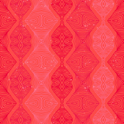 retro pattern with linear shapes in vintage style vector image