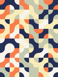 circular abstract pattern design vector image