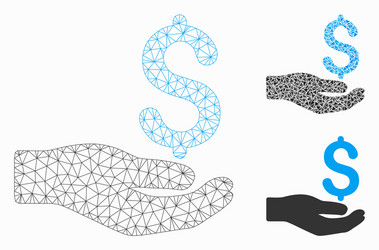 Payment mesh network model and triangle vector