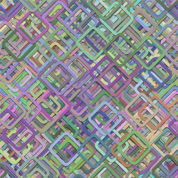 Repeating square background pattern - graphic vector