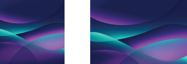 abstract background with gradient shapes vector image