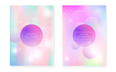dynamic shape background with liquid fluid vector image