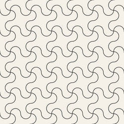 seamless pattern repeating geometric elements vector image