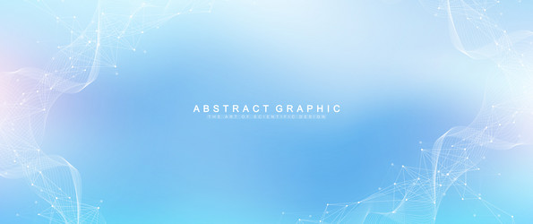 abstract tech network connection dots digital vector image