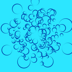 Sparkling background with bubbles abstract vector