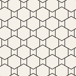 seamless pattern repeating geometric elements vector image
