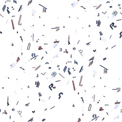 repeated pattern of some dots lines vector image