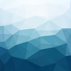 Abstract gradient blue geometric background Vector Image