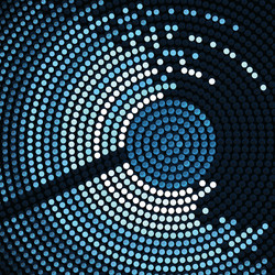 Dynamic Form Background vector image