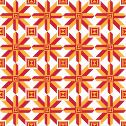 Geometric abstract repeating seamless pattern vector