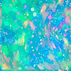 seamless pattern from color splashes and smudges vector