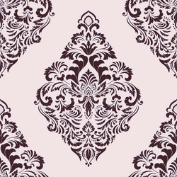 damask seamless pattern element classical vector image