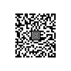 barcode or qr code isolated on a background vector image