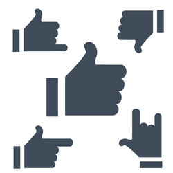 new characters like button for social networking vector