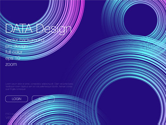 abstract blend background template for web site vector image