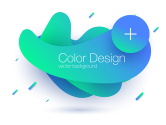 abstract 3d background with papercut shapes paper vector image
