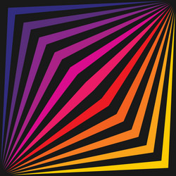 Diagonal Rainbow Stripes Pattern vector image