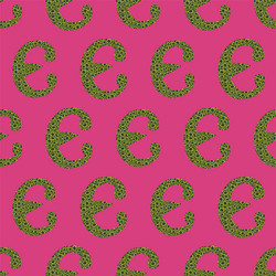 e from alfabet repeat pattern print background vector image