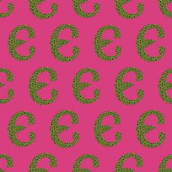 e from alfabet repeat pattern print background vector