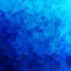 Dynamic Blue Triangular Pattern vector image