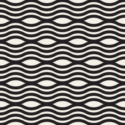 seamless pattern repeating geometric elements vector image