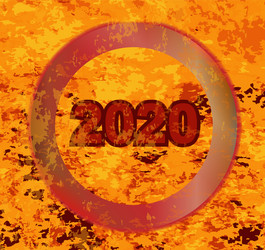 Blazing 2020 BBQ Brand vector