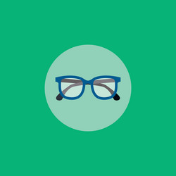 Retro glasses vector