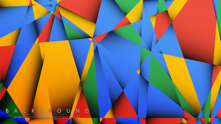 Background a triangle with combination vector