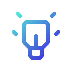 messenger features pixel perfect gradient linear vector image