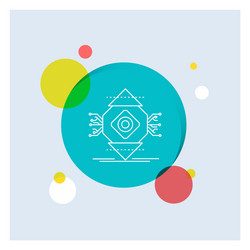 ubicomp computing ubiquitous computer concept vector image