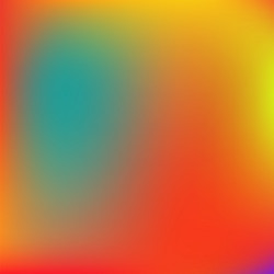 gradient mesh painted in different colors vector image