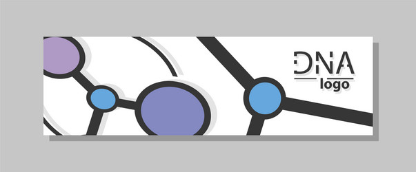 Molecular structure with connected lines and dots vector