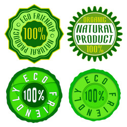 Alternative eco friendly water stamp Royalty Free Vector