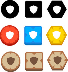 Guard shield icon Royalty Free Vector Image - VectorStock
