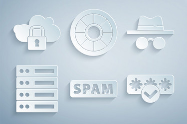 Set spam incognito mode server data web vector