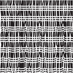 Seamless black and white irregular dash Royalty Free Vector
