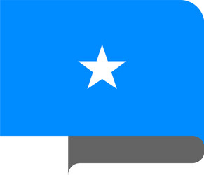 flag horizontal shape pointer for world map vector image