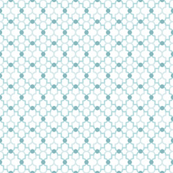 Intricate Teal Lattice Pattern vector image