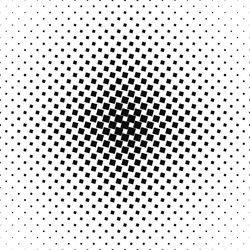 abstract black and white angular square pattern vector