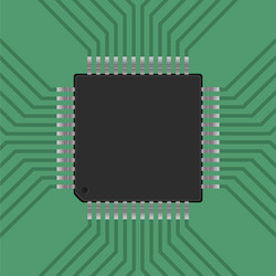 a microcontroller cpu processor vector