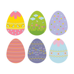 Easter egg icon vector