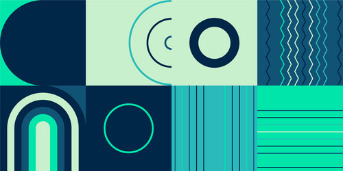 abstract pattern design elements vector image