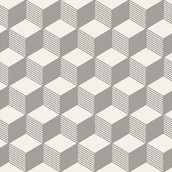 seamless pattern repeating geometric elements vector image
