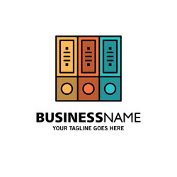 files archive data database documents folders vector image