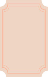 label decoration empty template isolated design vector image